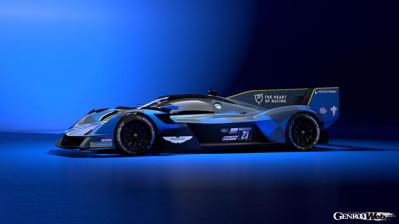 1台体制で参戦するIMSA仕様の「ヴァルキリー AMR-LMH」。