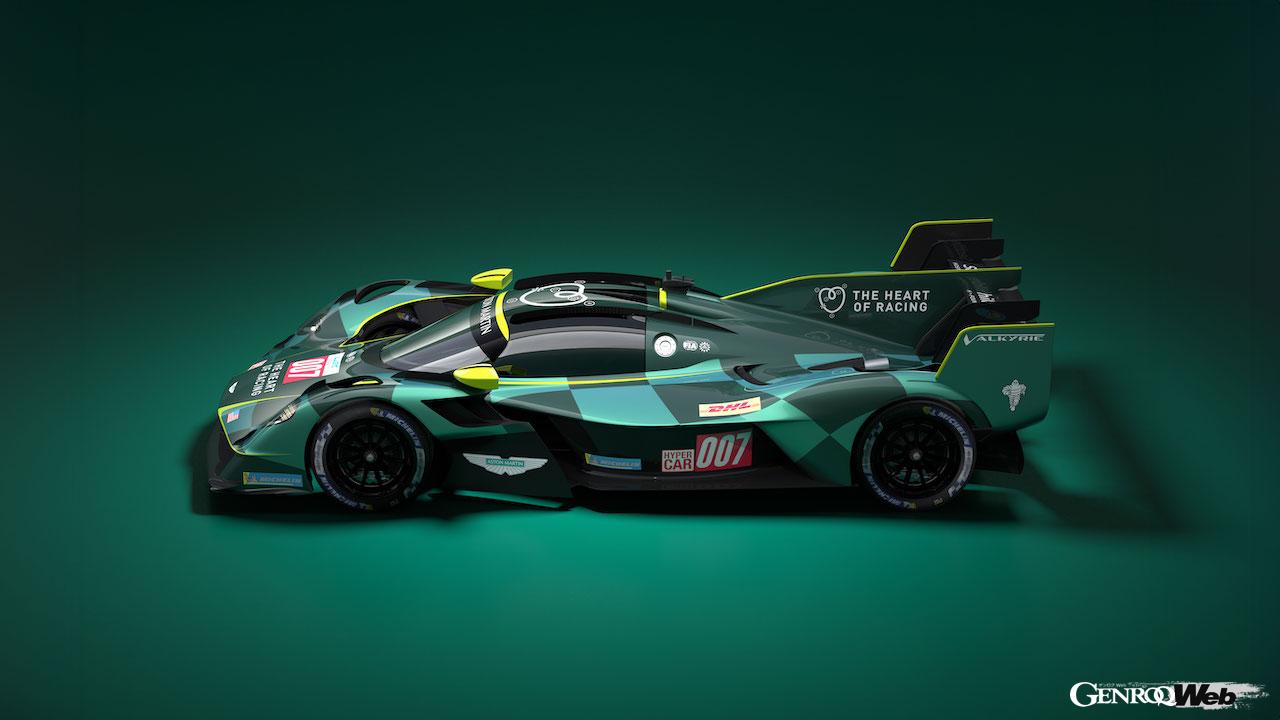 2台体制で参戦するWEC仕様の「ヴァルキリー AMR-LMH」。
