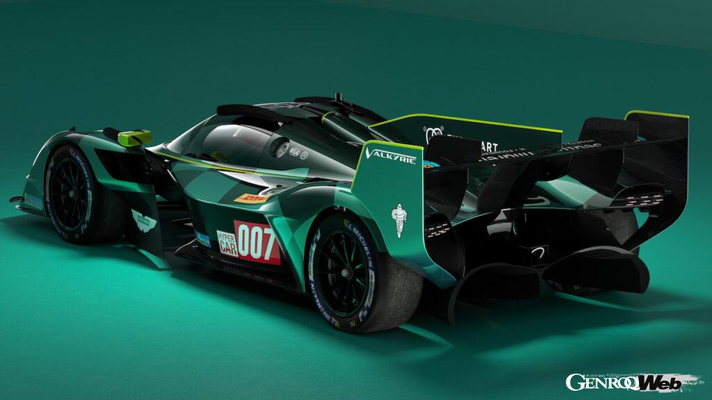 2台体制で参戦するWEC仕様の「ヴァルキリー AMR-LMH」。