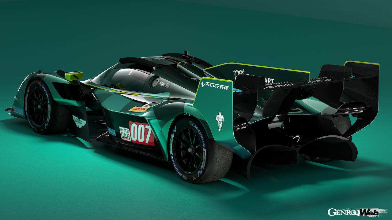 2台体制で参戦するWEC仕様の「ヴァルキリー AMR-LMH」。