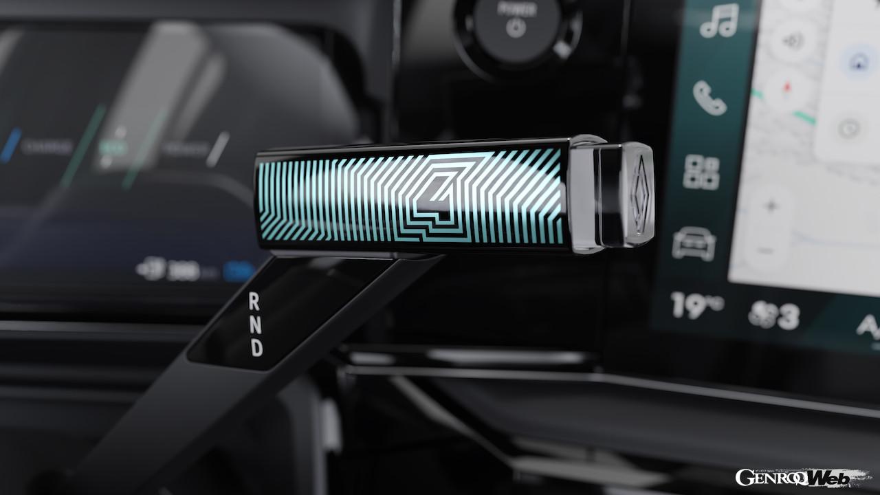 正式発売に先駆けて、インテリアにエッセンスを加える「ルノー 4 E-Tech エレクトリック」専用アクセサリーも公開された。