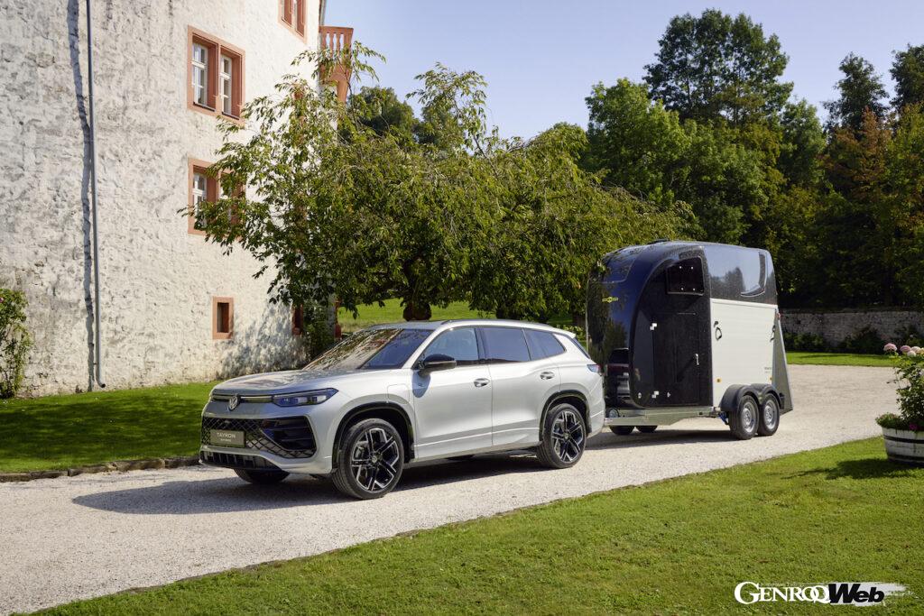 「フォルクスワーゲン タイロン」に、トレーラーの牽引もにも対応する「2.0 TSI 4MOTION」モデルが追加された。