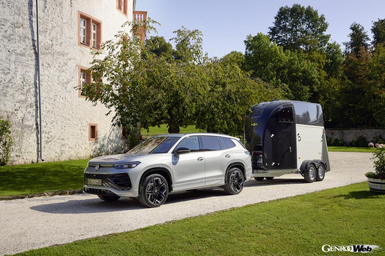 「フォルクスワーゲン タイロン」に、トレーラーの牽引もにも対応する「2.0 TSI 4MOTION」モデルが追加された。