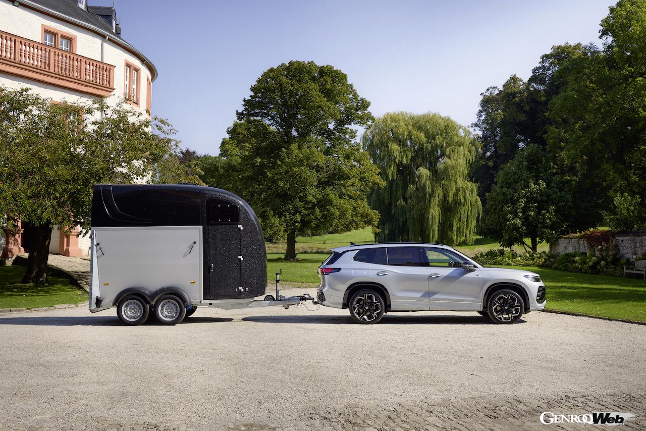 「フォルクスワーゲン タイロン」に、トレーラーの牽引もにも対応する「2.0 TSI 4MOTION」モデルが追加された。