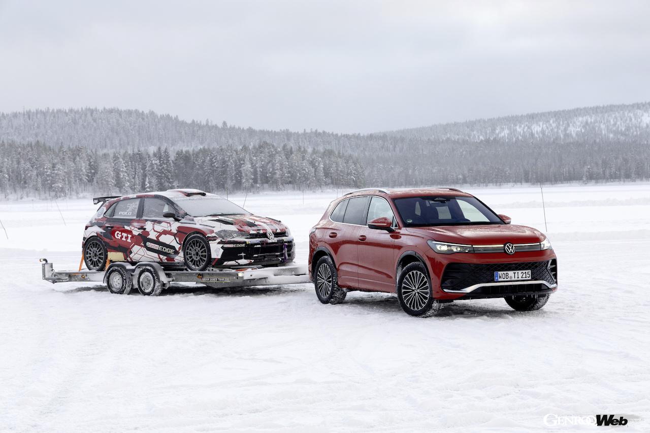 「フォルクスワーゲン ティグアン」に、トレーラーの牽引もにも対応する「2.0 TSI 4MOTION」モデルが追加された。