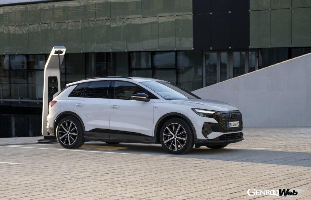 今回、アウディは都市部でも重宝するコンパクトなサイズを持つフル電動SUV「Q4 e-tron」に、大容量バッテリーを搭載しながらも、リーズナブルな価格設定のエントリーモデル「Q4 40 e-tron」を追加した。