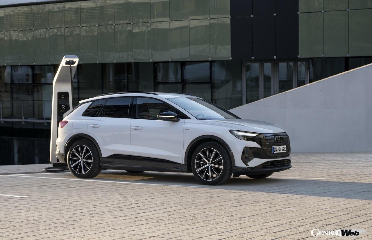 今回、アウディは都市部でも重宝するコンパクトなサイズを持つフル電動SUV「Q4 e-tron」に、大容量バッテリーを搭載しながらも、リーズナブルな価格設定のエントリーモデル「Q4 40 e-tron」を追加した。
