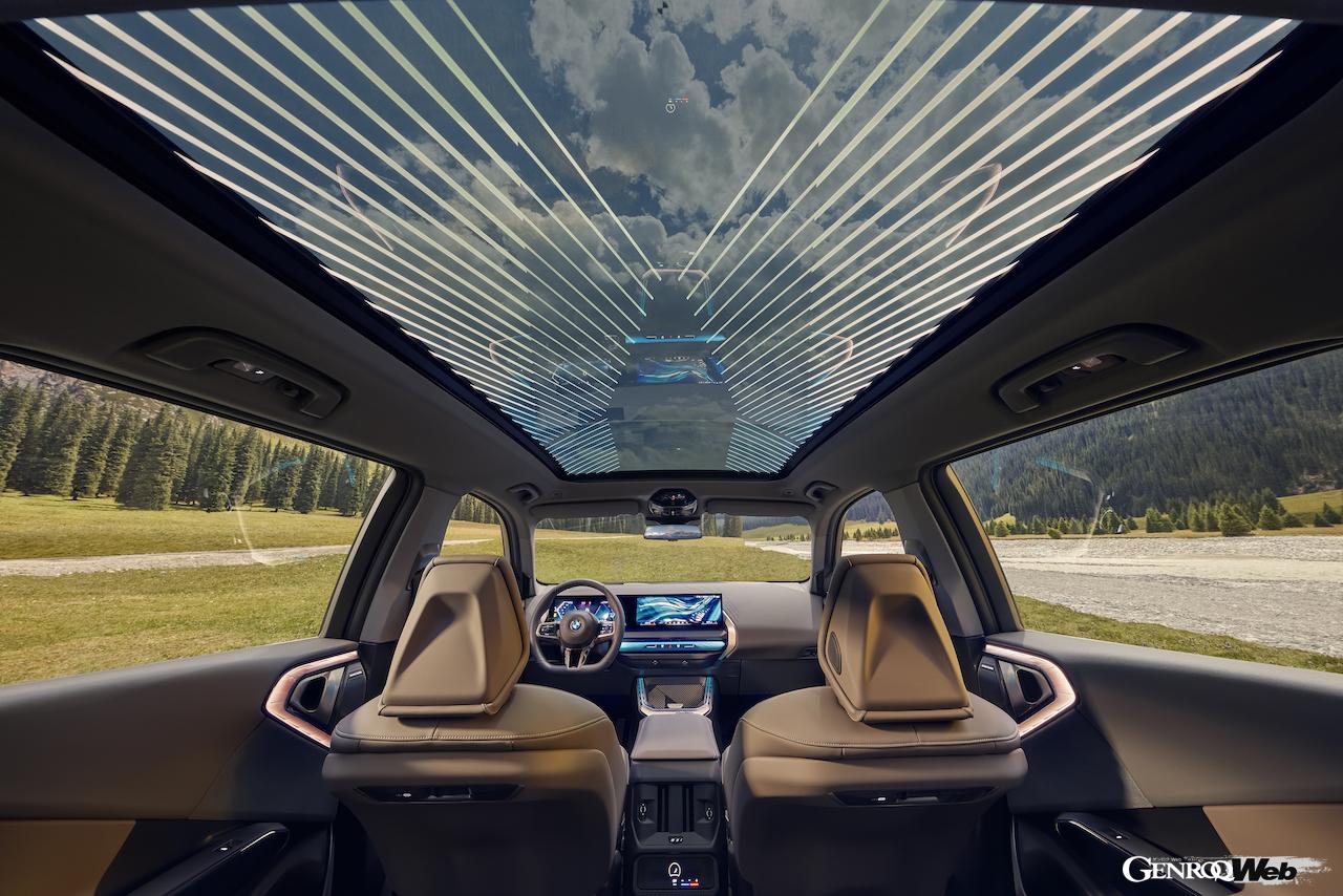 中国市場専用に開発された「BMW X3」ストレッチ仕様のインテリア。