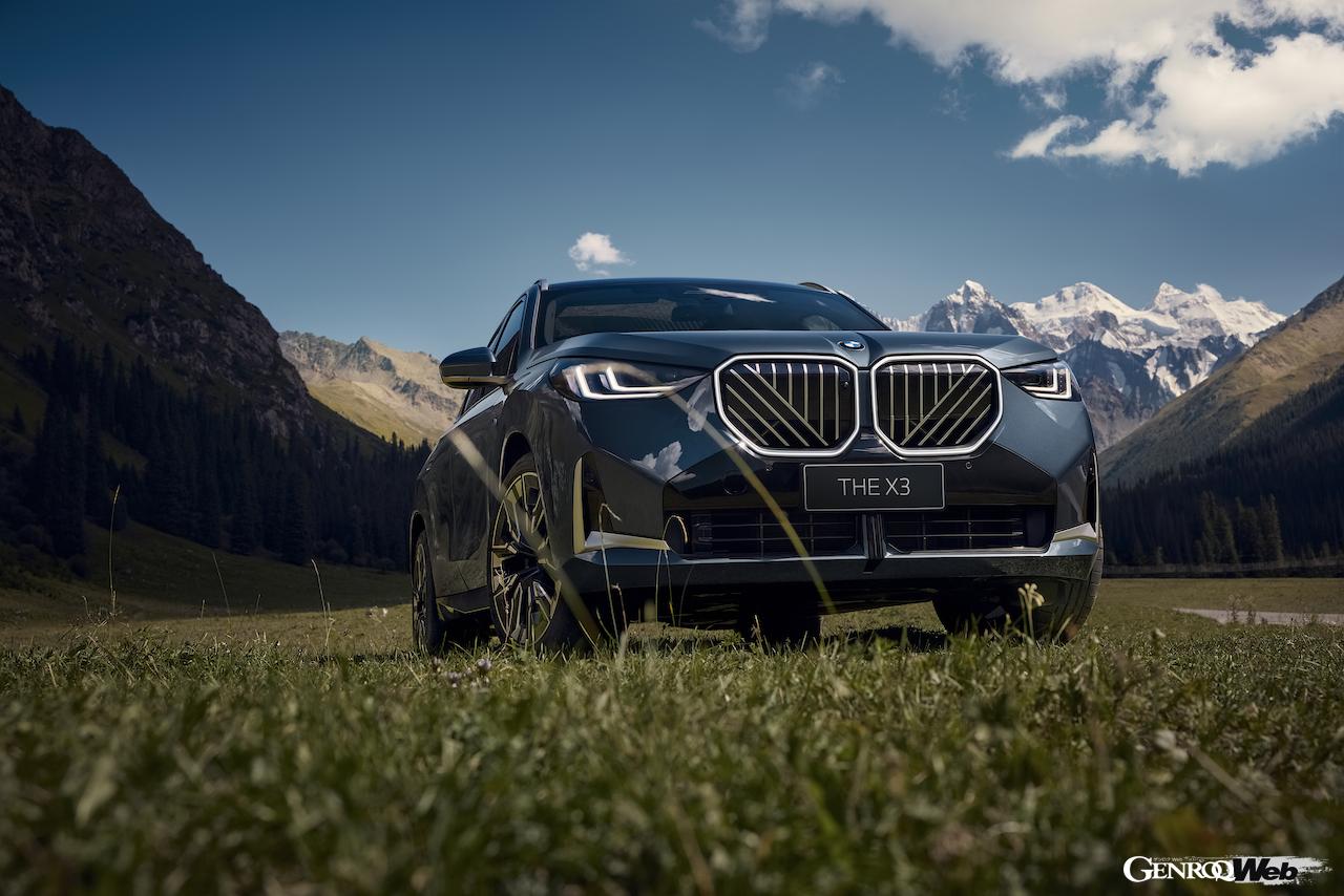 中国市場専用に開発された「BMW X3」ストレッチ仕様のエクステリア。