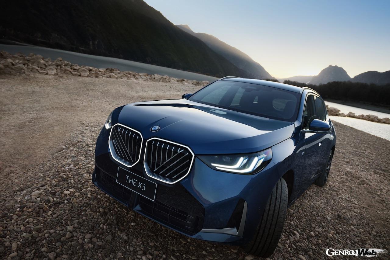 中国市場専用に開発された「BMW X3」ストレッチ仕様のエクステリア。