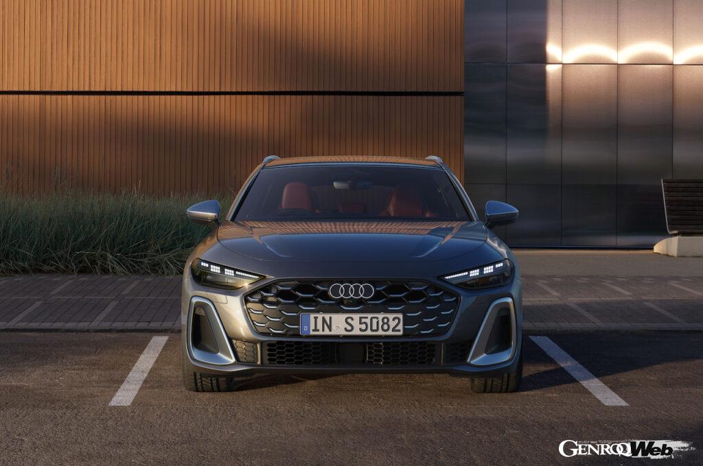 内燃機関搭載ミドルサイズサルーン新型「S5 アバント」のエクステリア。