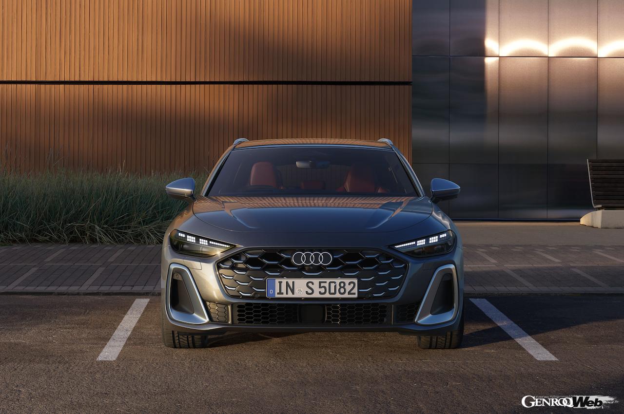 内燃機関搭載ミドルサイズサルーン新型「S5 アバント」のエクステリア。