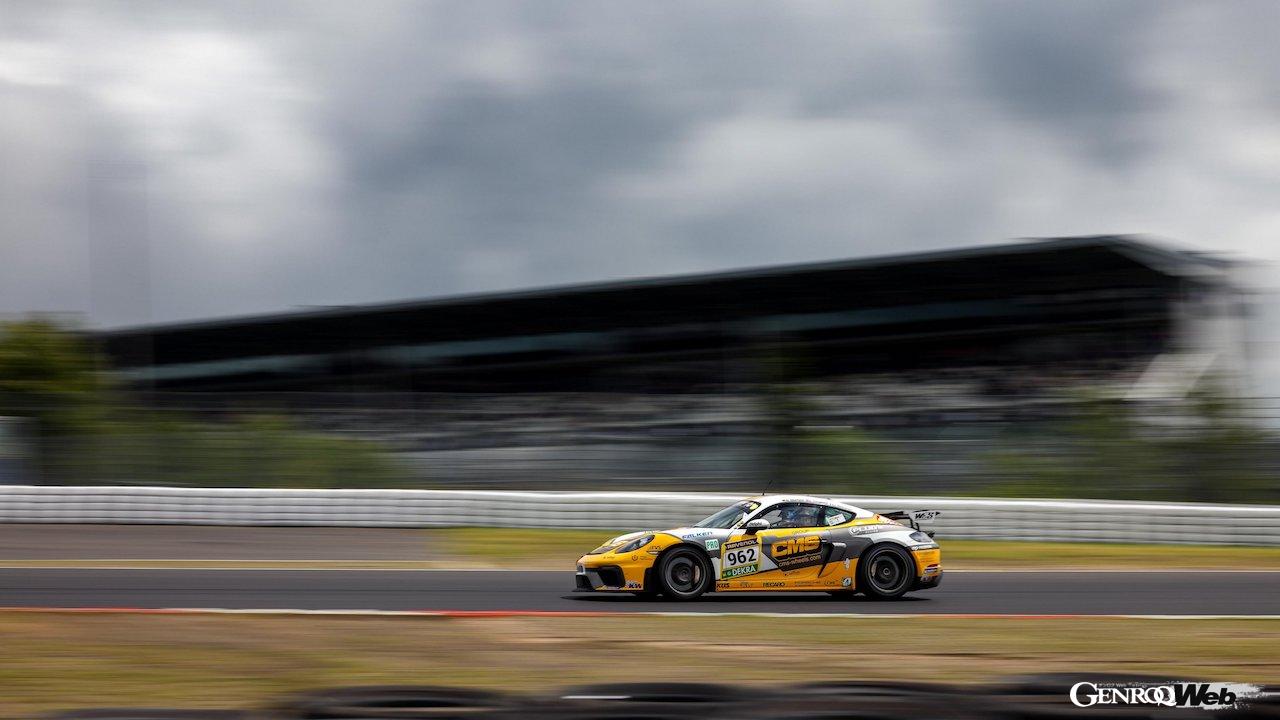 世界中で多くのアマチュアドライバーやジェントルマンドライバーに愛される、ポルシェ 718 ケイマン GT4 RS クラブスポーツ。