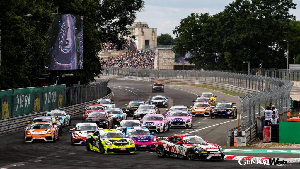 世界中で多くのアマチュアドライバーやジェントルマンドライバーに愛される、ポルシェ 718 ケイマン GT4 RS クラブスポーツ。