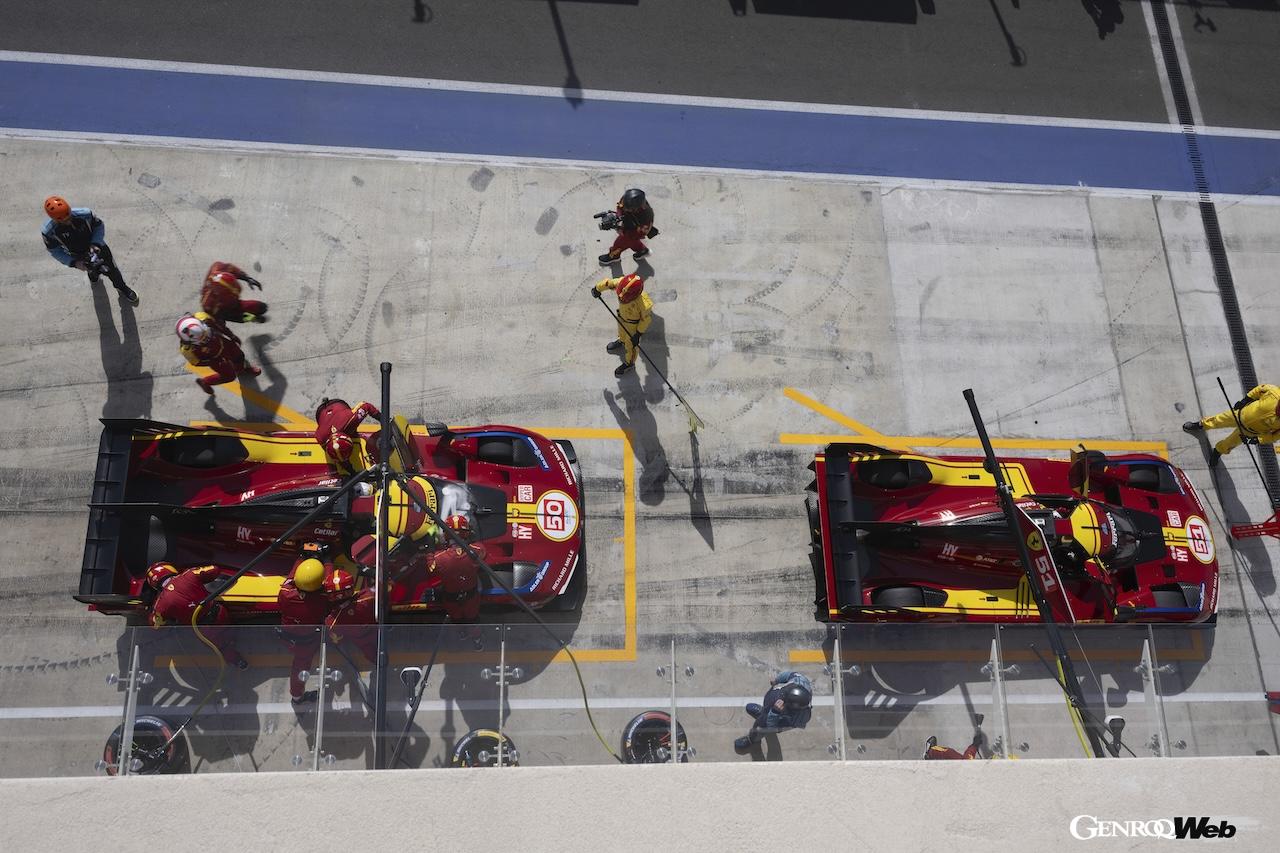 2月28日に決勝レースが開催されるWEC開幕戦「カタール1812km」に向けた、プロローグテストが行われ、3台のフェラーリ 499Pが参加した。