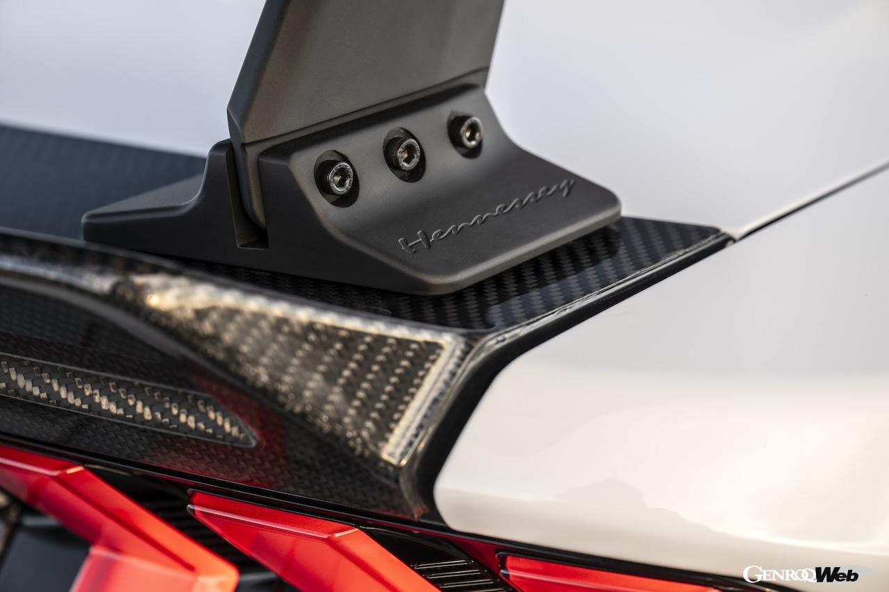 「ヘネシー スーパー ヴェノム マスタング」が装着する「ヴェノムエアロ」。