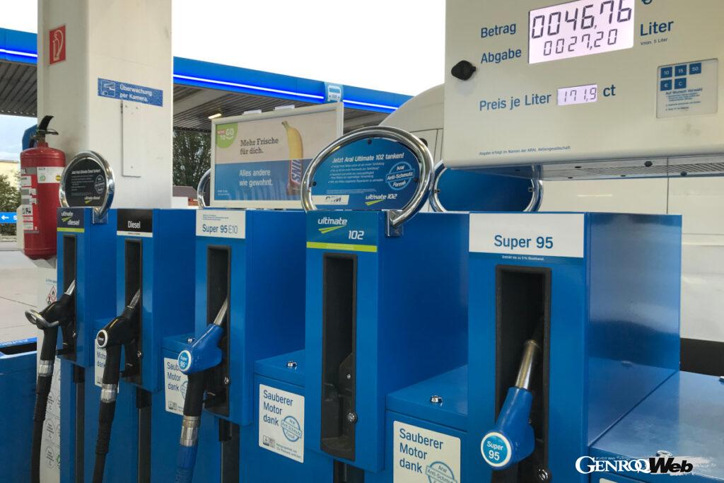 ドイツのガソリン価格も上昇の一途だ。（photo / GENROQ）