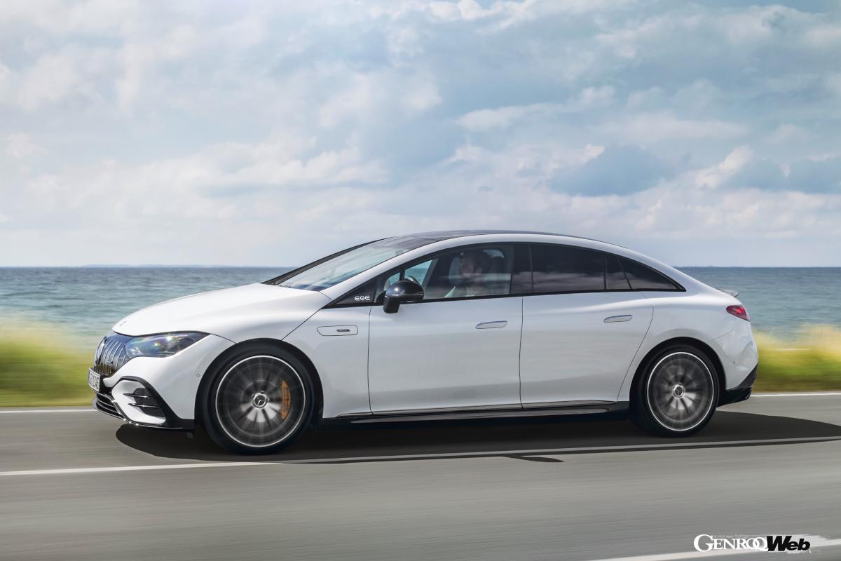 メルセデスAMG EQE 53。（photo / Mercedes-Benz AG）