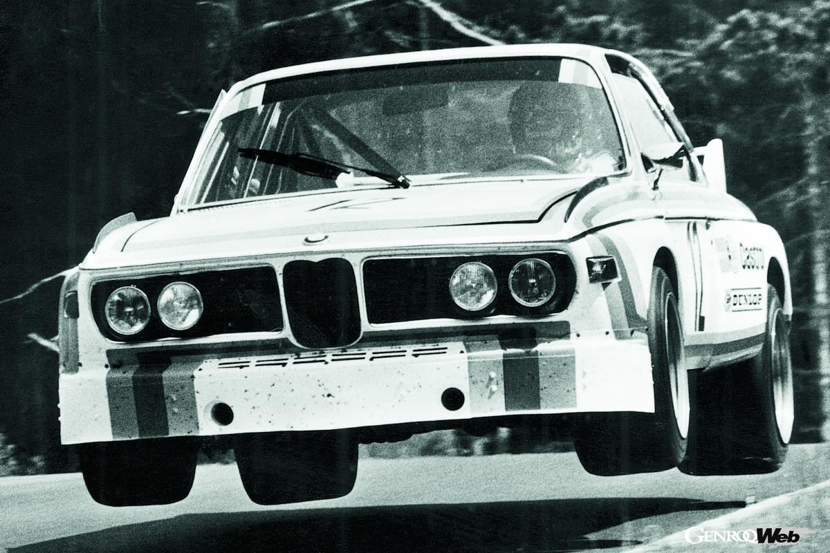 1973年「3.0 CSL」の走り。