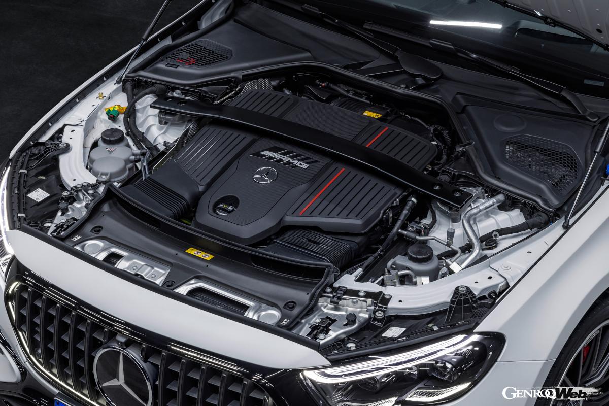 搭載されるエンジンは、AMG製M256M型3.0リッター直列6気筒ツインターボ。