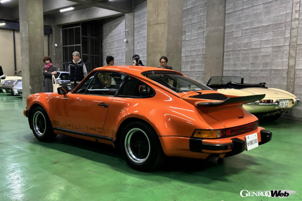 ミツワ自動車が輸入した930ターボの第1号車。約30年倉庫に保管されていたという。