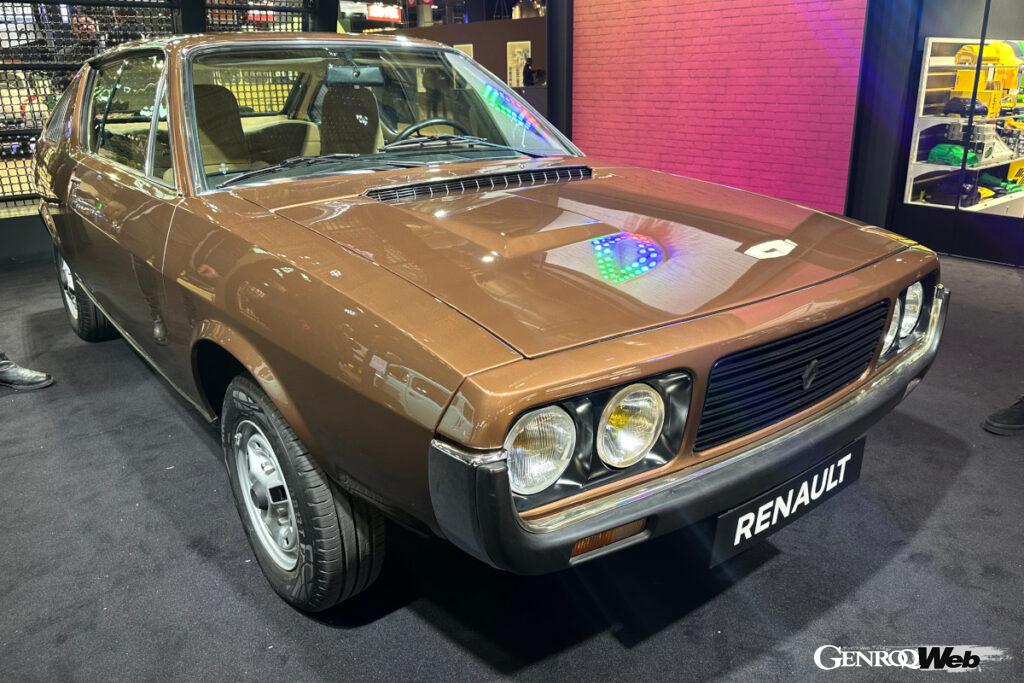 「ルノー17TS」。ブランドにとって初の前輪駆動クーペとして1971年に誕生した。