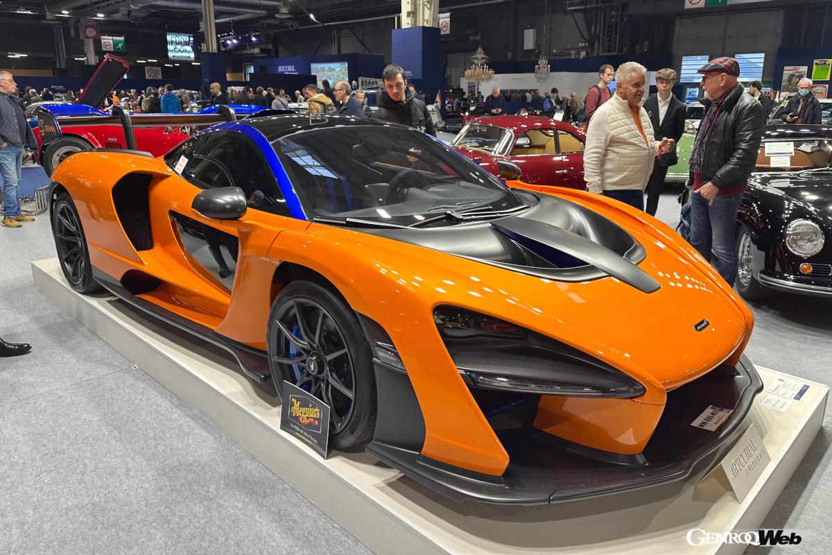 2019年「マクラーレン セナ」。ワンオーナー・走行距離1980kmで95万〜115万ユーロ（約1億5190万〜1億8380万円）の予想価格が付けられていたが売買に至らなかった。