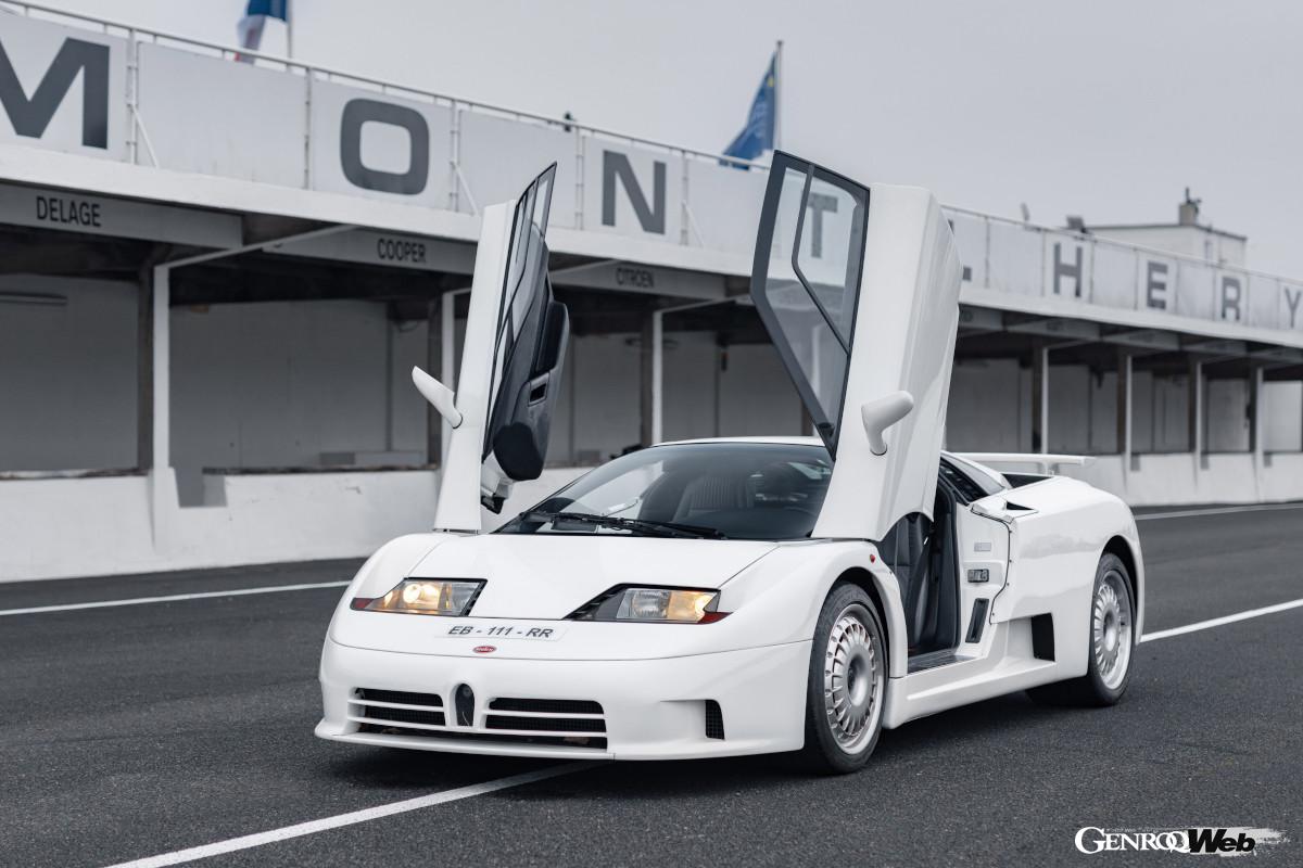 ポール＝エミールB氏のコレクションから。1995年「ブガッティEB110GT」。（photo：Artcurial Motorcars）