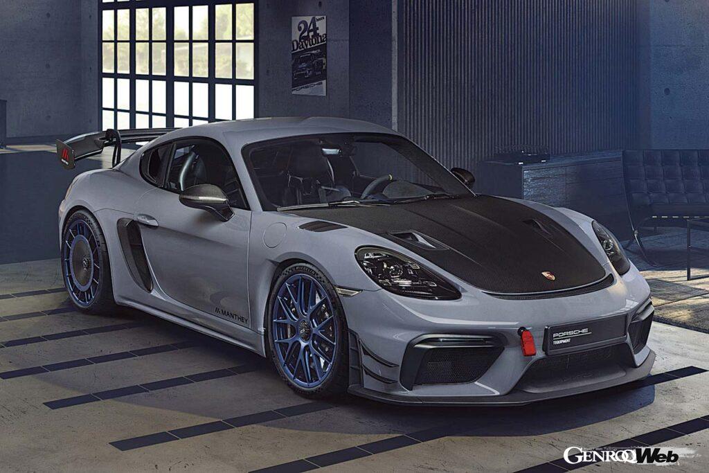 現状、日本で販売されるマンタイパフォーマンスキットは、911 GT3/GT3ツーリングパッケージ（タイプ992）用のほか、718ケイマンのGT4/GT4 RS（タイプ982）用となる。