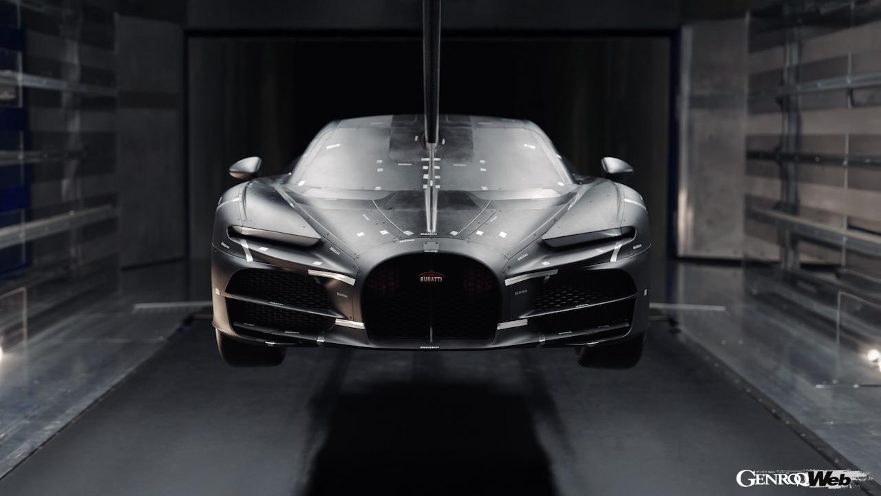 ブガッティ トゥールビヨンの空力開発を追ったドキュメンタリー動画『A New Era: Master of Air​』。