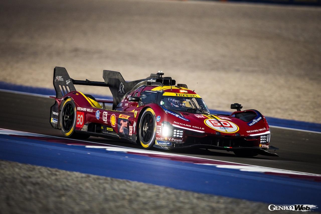 フェラーリ53年ぶりのポディウム独占」WEC開幕戦カタールで「499P」が