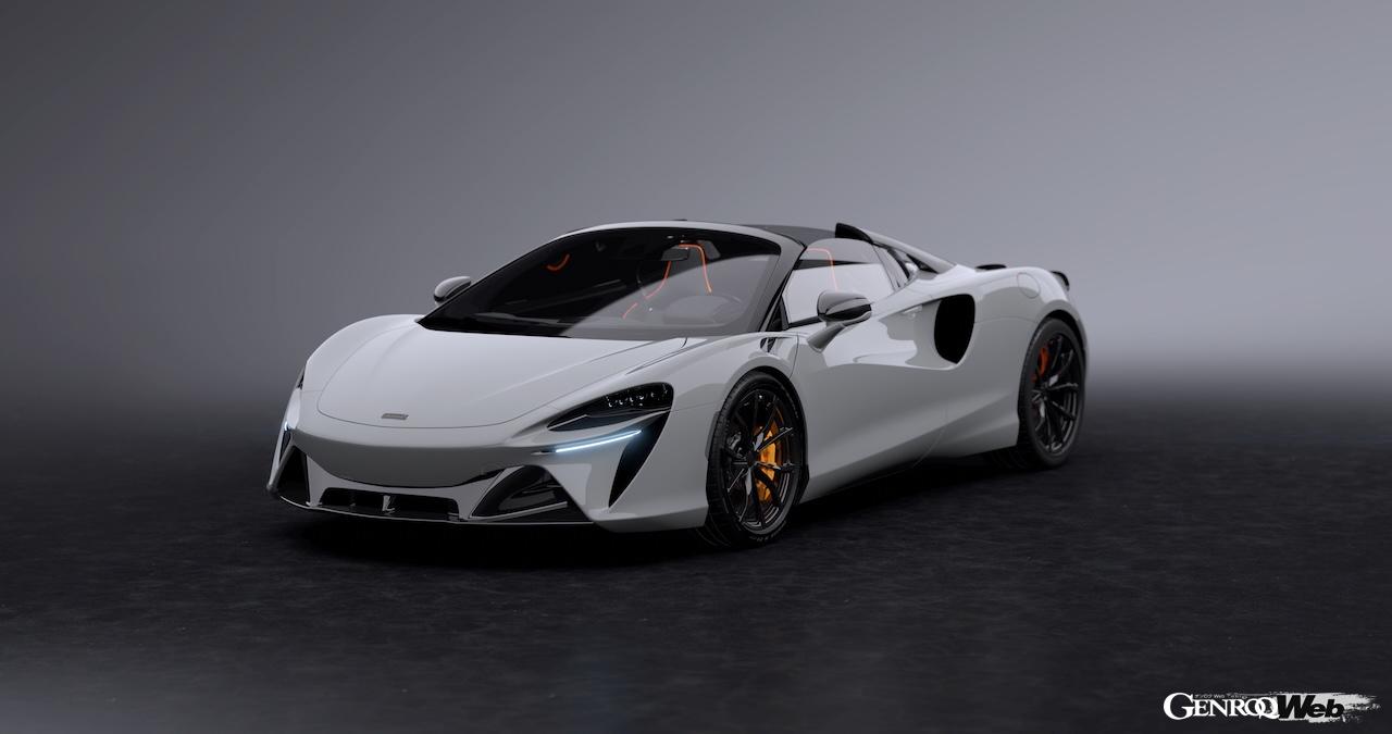 「Dove Grey」のMSO アルゥーラ スパイダー ジャパン リミテッド エディション。