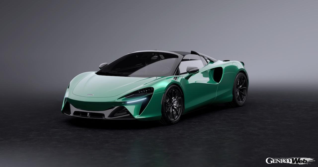 「Green Ivy」のMSO アルゥーラ スパイダー ジャパン リミテッド エディション。