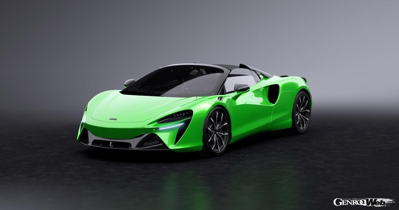 「Synergy Green」のMSO アルゥーラ スパイダー ジャパン リミテッド エディション。