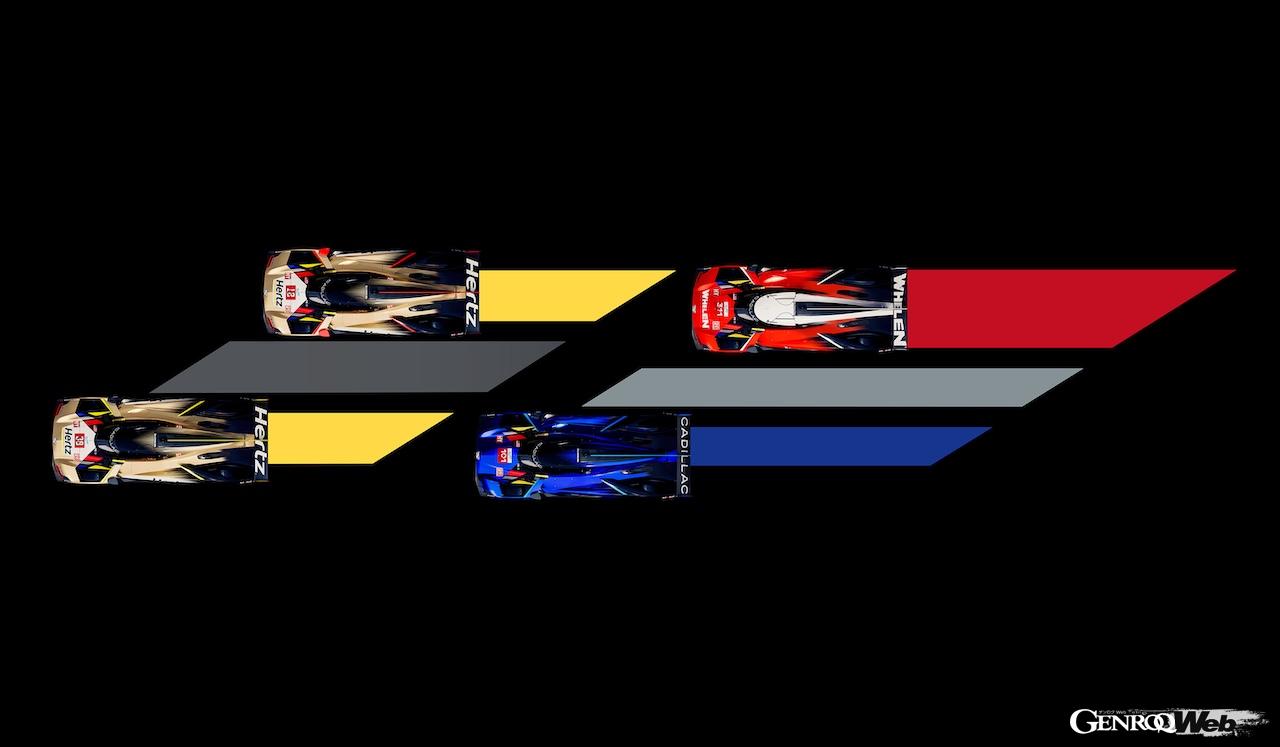 キャデラックはWECとIMSAに参戦する4台の「キャデラック V-シリーズ.R」で、今年のル・マン24時間レースにエントリーすると発表した。