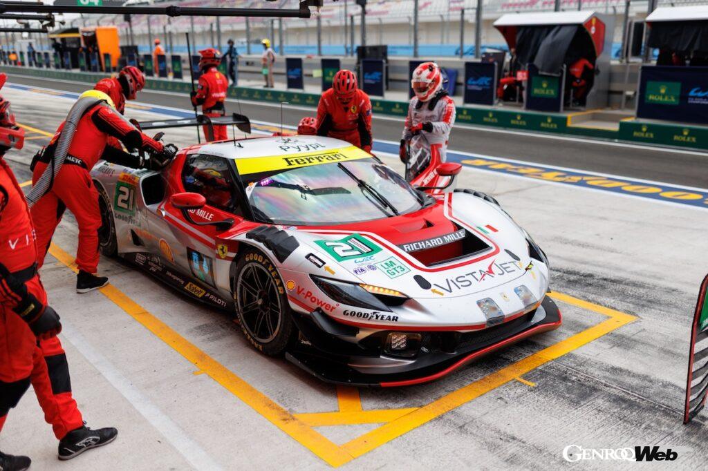 参戦が決定している5台の296 LMGT3に加えて、リザーブリストには二つのフェラーリ系チームが含まれており、最大7台の296 LMGT3が登場する可能性もある。