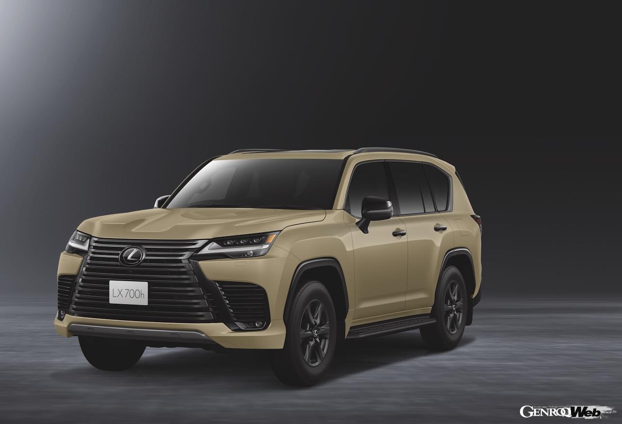 今回の「レクサス LX」の一部改良で追加された、 “OVERTRAL+”。