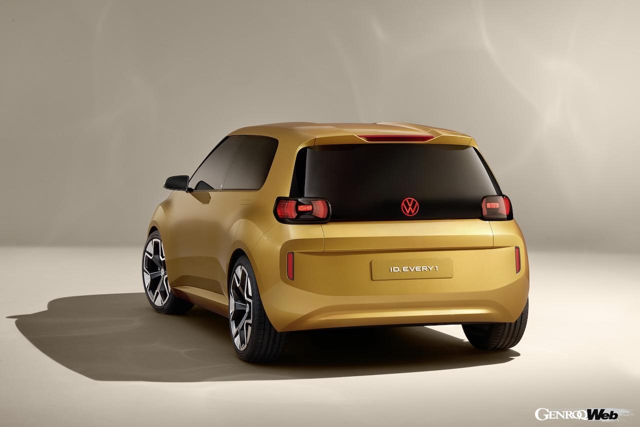 フォルクスワーゲン最小BEV「ID. EVERY1」のエクステリア。
