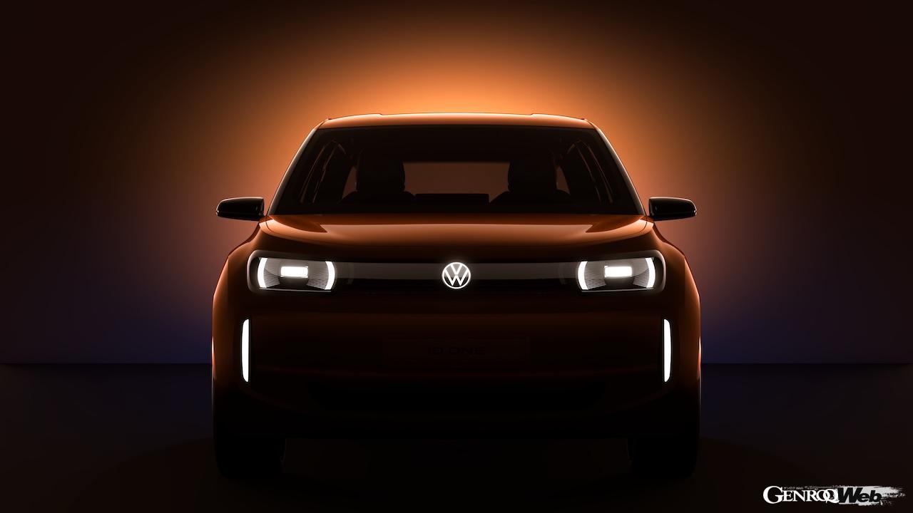フォルクスワーゲン最小BEV「ID. EVERY1」のエクステリア。
