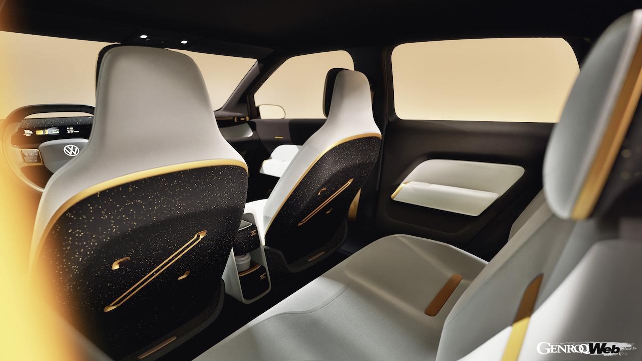 フォルクスワーゲン最小BEV「ID. EVERY1」のインテリア。