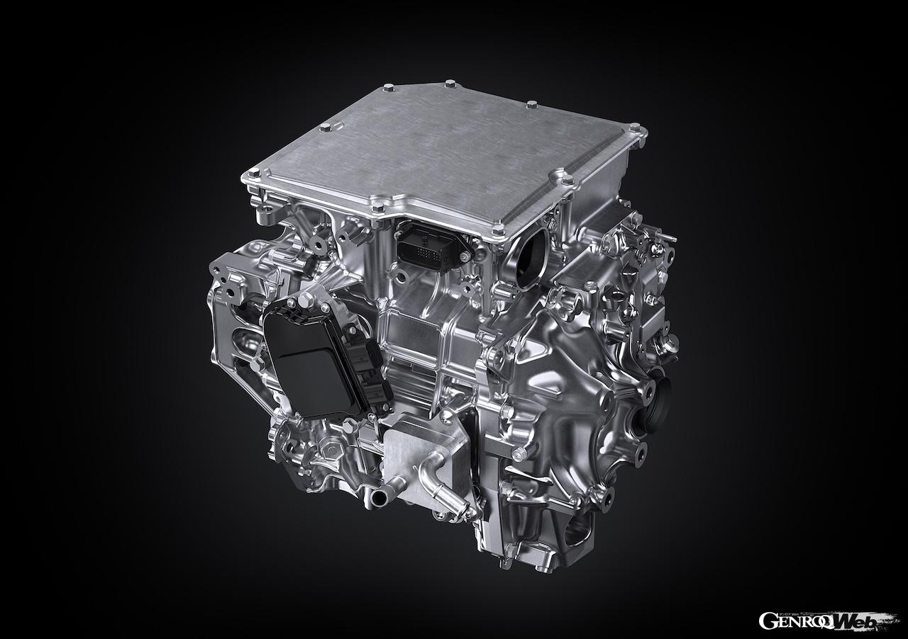 2025年秋から導入される「レクサス RZ」改良新型のフル電動パワートレイン。