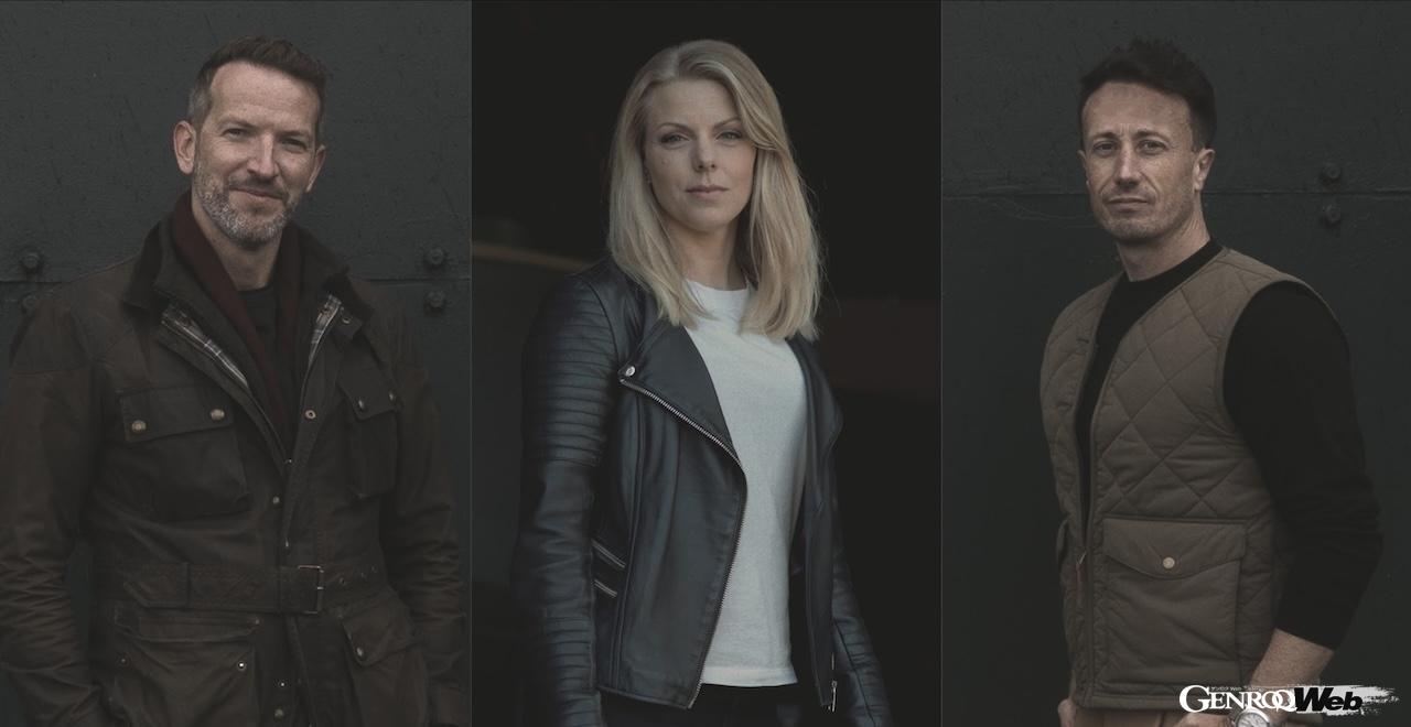 ロングボウの共同創設者、左からダニエル・デイヴィー、ジェニー・ケイス、マーク・タプスコット。