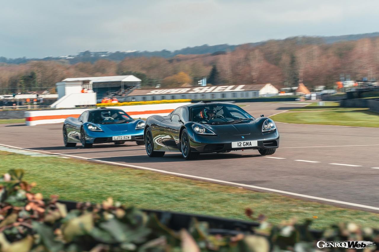 「グッドウッド・フェスティバル・オブ・スピード」に登場する、ゴードン・マレー・オートモーティブの最新ラインナップ。