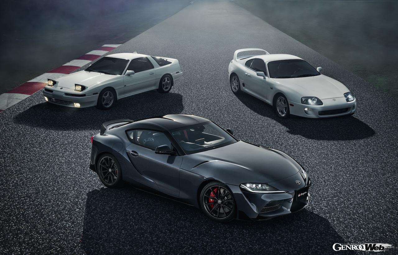 一部改良を実施した「トヨタ GR スープラ RZ」のエクステリア。