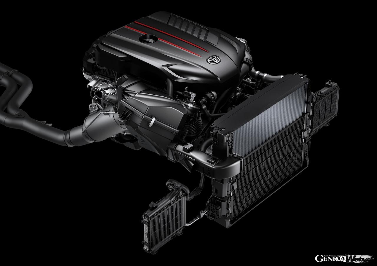 「トヨタ GR スープラ “A90 Final Edition”」のドライブトレイン。