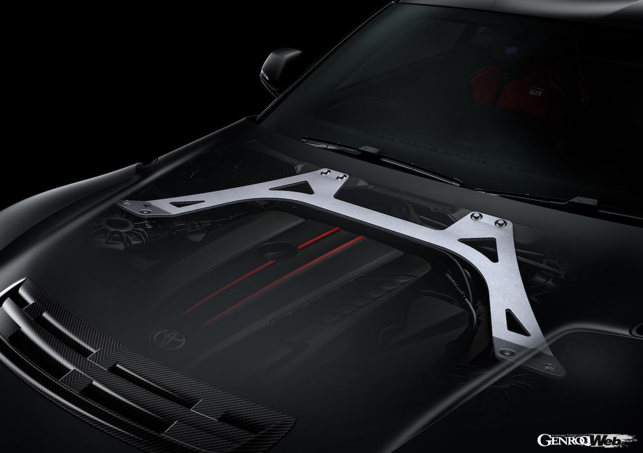 大幅な剛性アップが図られた「トヨタ GR スープラ “A90 Final Edition”」。