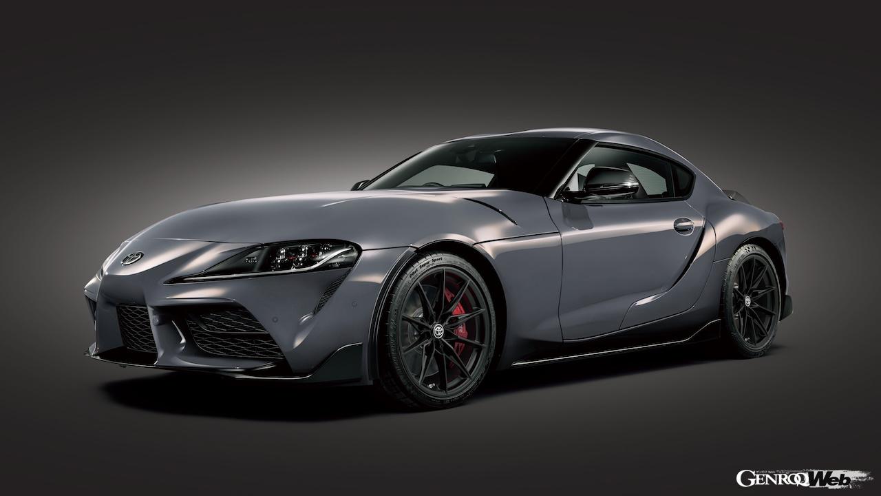 一部改良を実施した「トヨタ GR スープラ RZ」のエクステリア。