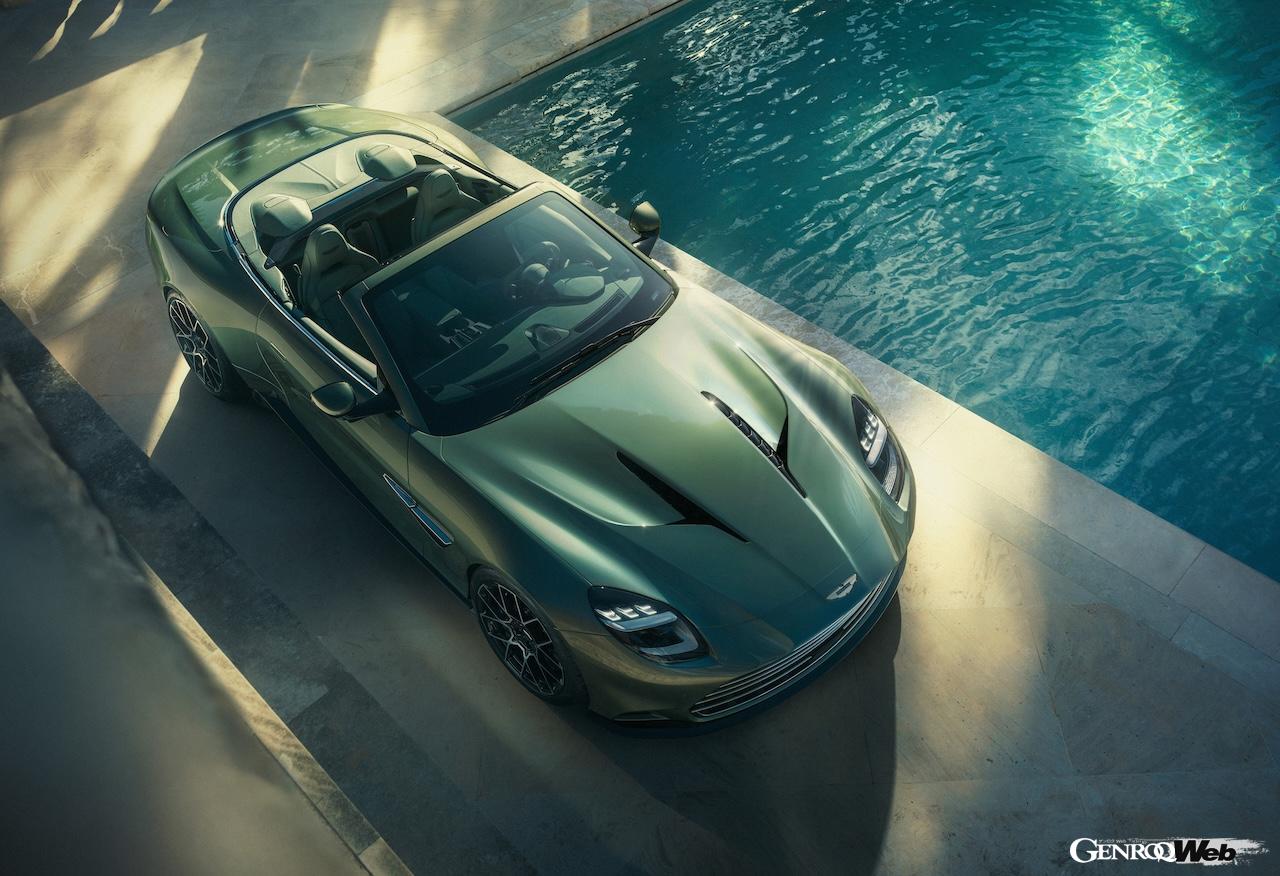 最強オープン「アストンマーティン ヴァンキッシュ ヴォランテ」のエクステリア。