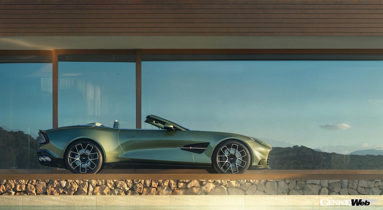 最強オープン「アストンマーティン ヴァンキッシュ ヴォランテ」のエクステリア。