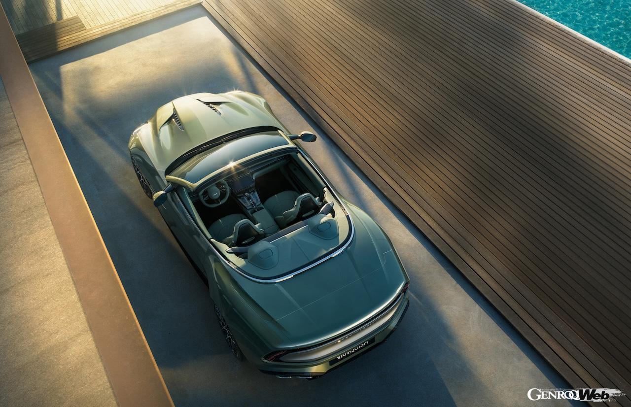 最強オープン「アストンマーティン ヴァンキッシュ ヴォランテ」のエクステリア。